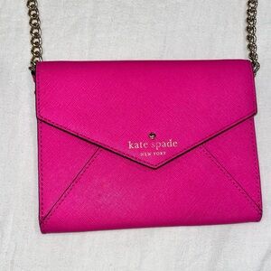 Kate Spade Fuchsia Envelope Clutch